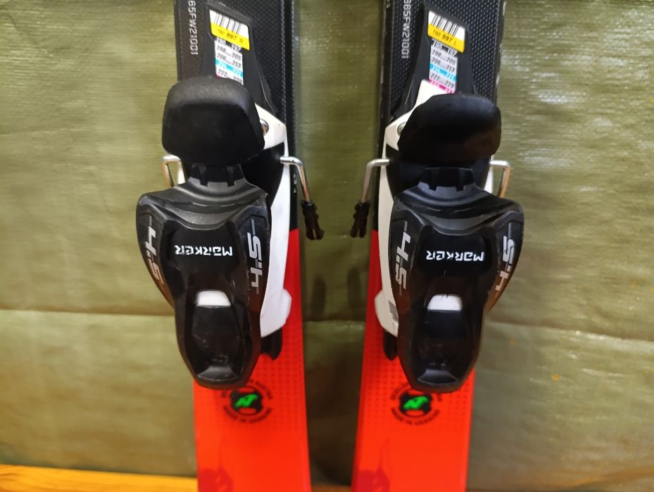 Nr 77 Narty zjazdowe dziecięce Nordica Team Jr 100 cm Gripwalk