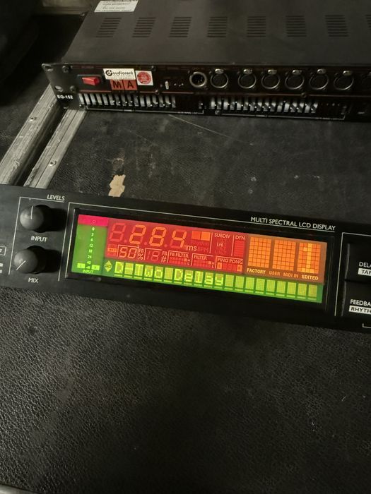 TC Electronic D-Two Multitap Rhythm Delay Rack 1U