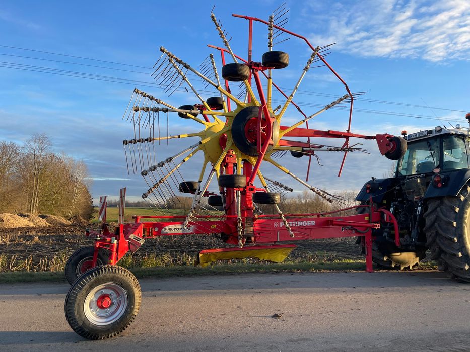 Zgrabiarka Dwukaruzelowa Pottinger EuroTop 881 swadro liner