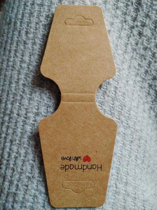 Cartões de Exposição para colares, pulseiras, joias, chaveiros, etc