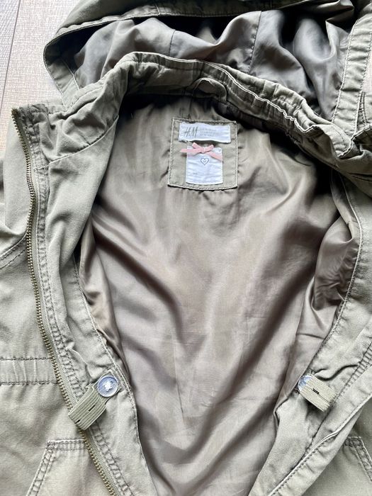 Kurtka parka h&m 116 khaki