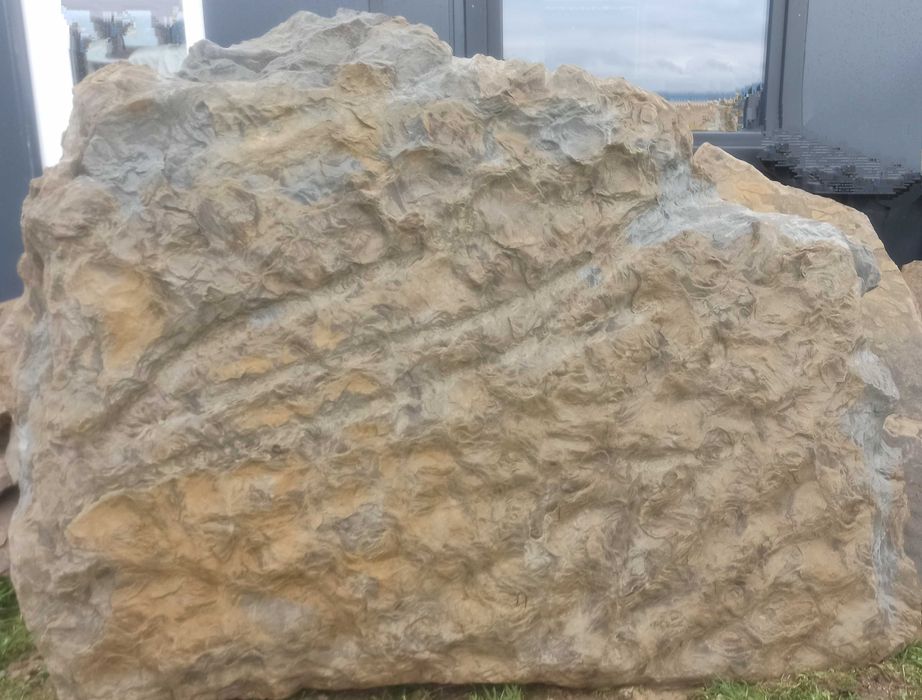 Kamienie duże ozdobne piękna struktura