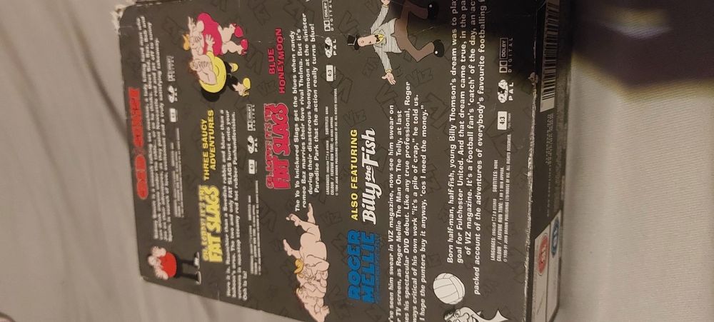 Zestaw Viz 4 disc box set Sid The Sexist Fat Slags DVD dla dorosłych