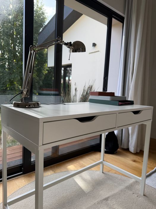Ikea Alex Mesa escritorio pequena em branco