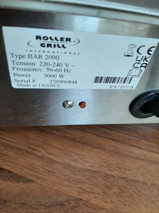 Opiekacz gastronomiczny Bar 2000 ( Nowy )