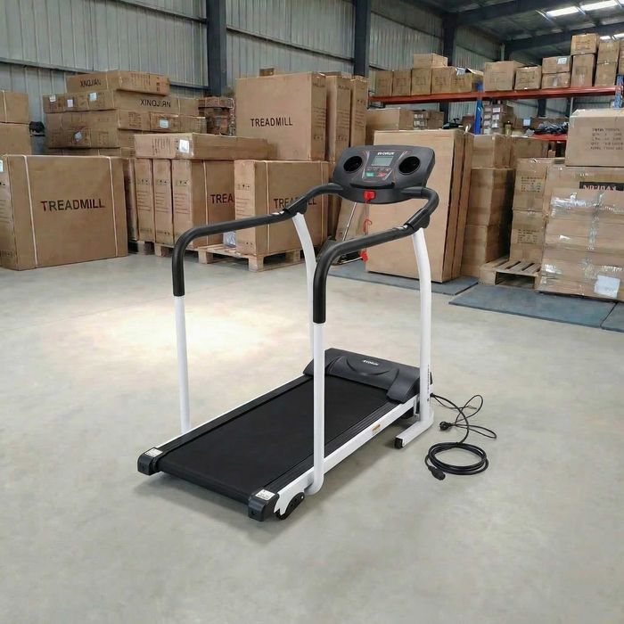 Bieżnia z poręczami domowa do rekonwalescencji dla seniora do 120kg