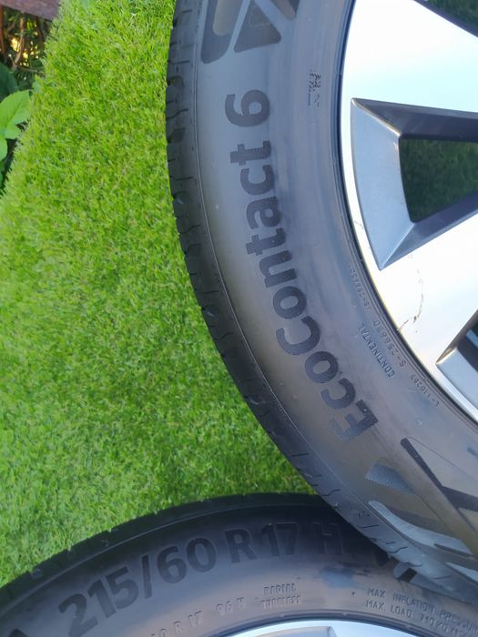 Felgi koła Renault Captur 215/60 R 17 Lato