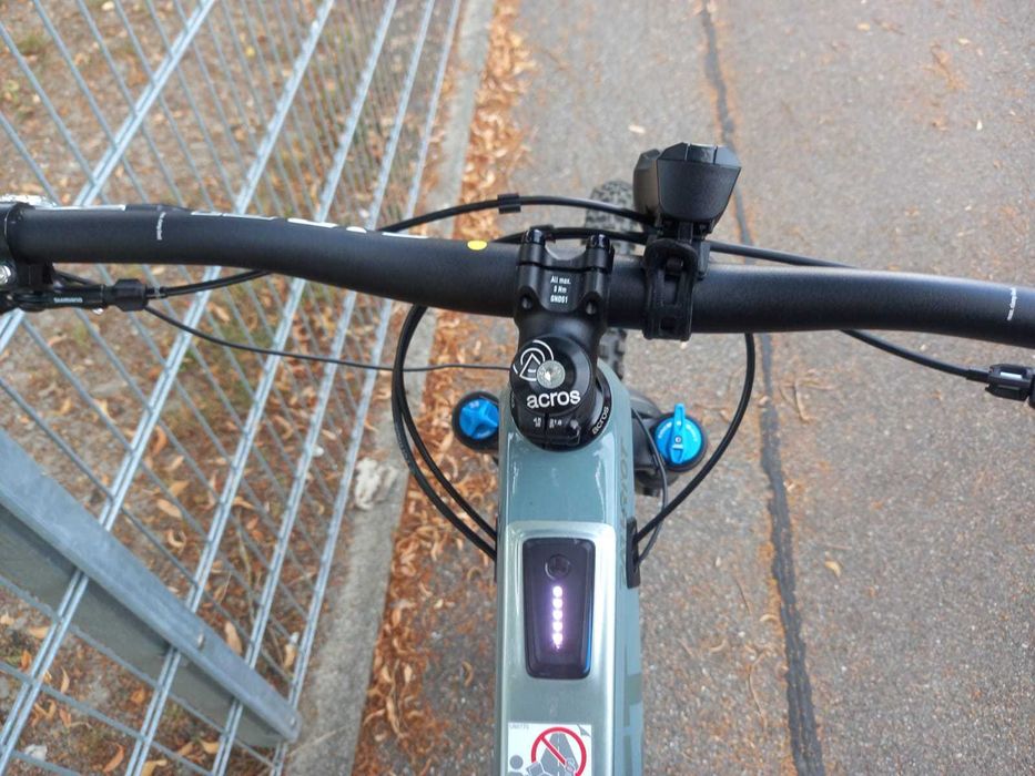 Elektryczny rower Ghost PATH RIOT CF/LC advanced Grey