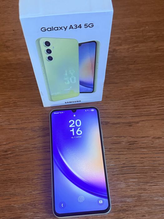 Смартфон Samsung Galaxy A34 5G 8/256GB, NFC, Android 16