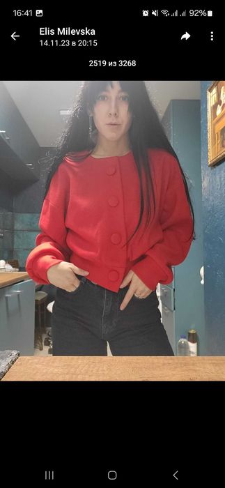 Кофта  червона ST Brand