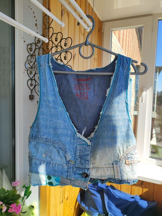 Жилетка джинсова Desigual  40 розмір