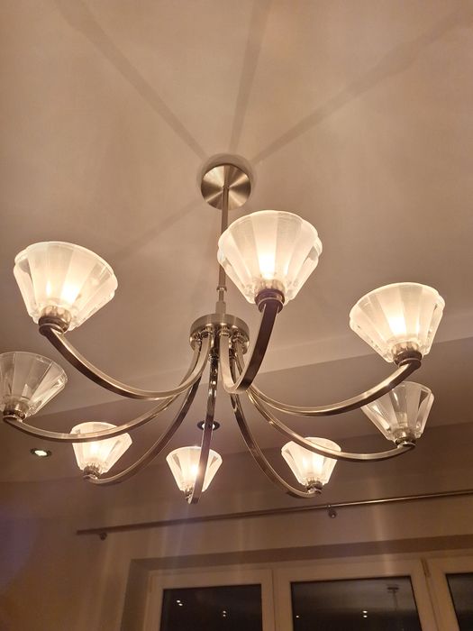 Żyrandol glamour Italux piękny