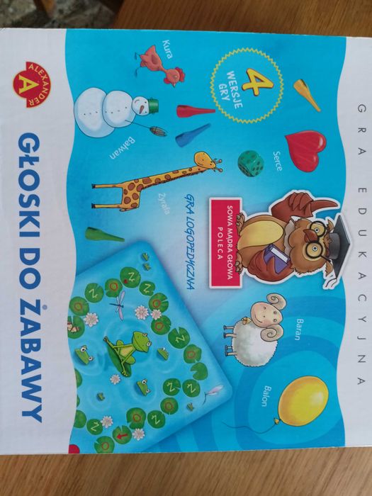 Alexander Gra edukacyjna logopedyczna Głoski do zabawy