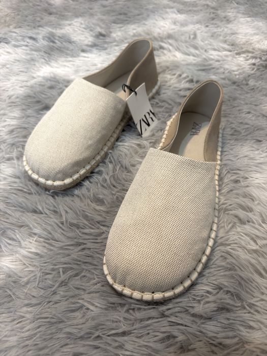 Buty męskie typu Espadryle na lato | Zara 42