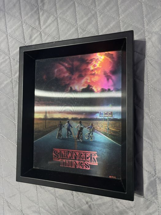 Quadro Stranger Things holográfico