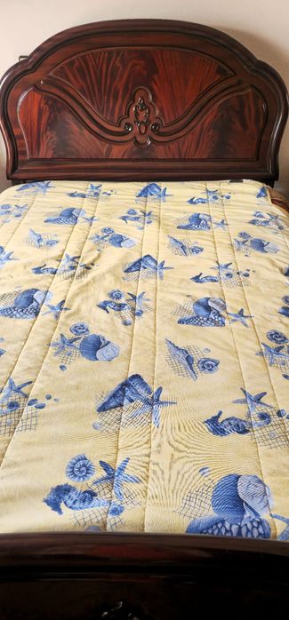 Mobilia de quarto em mogno