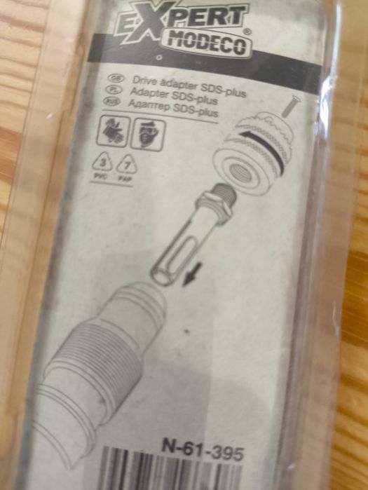 Adapter SDS plus 1/2"