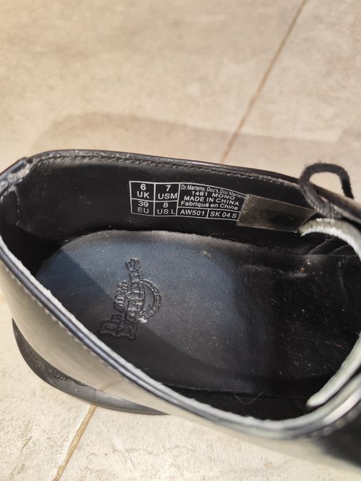 Туфлі Dr Martens 1461 Mono