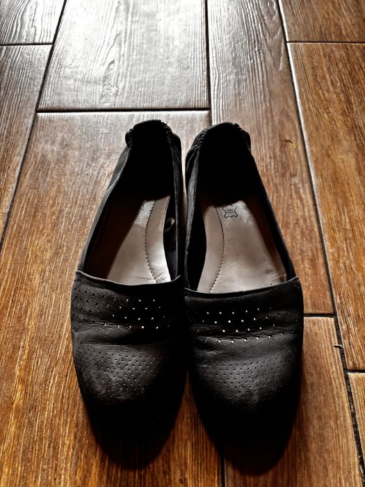 Buty 38 - półbuty z lasockiego na lato
