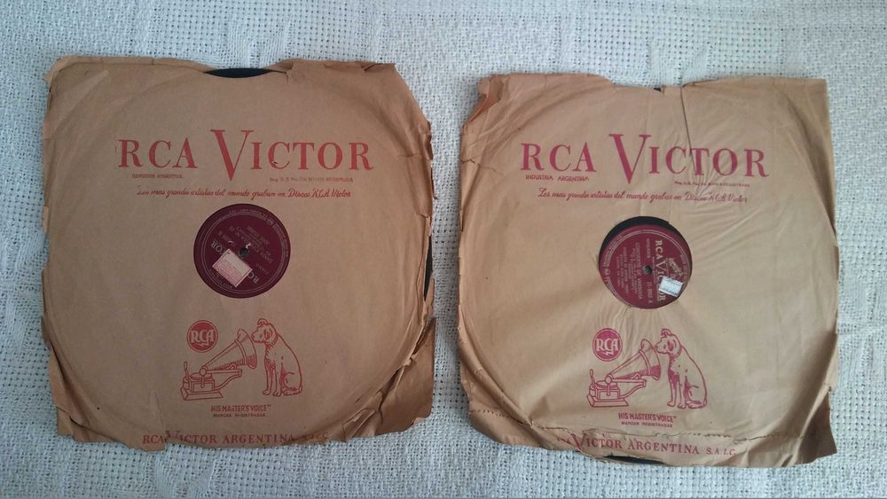 Stare płyty szelakowe