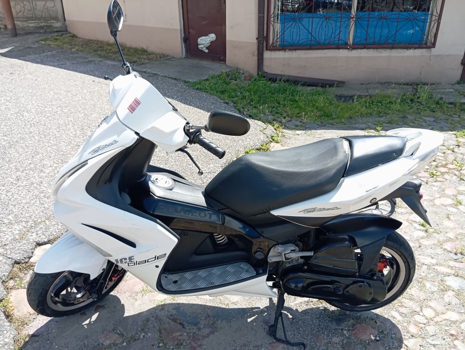 Peugeot Jetforce lampy elektryka koła plastyki licznik
