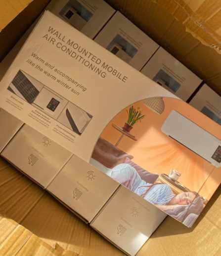 обогреватель настенный + сушилка тепловентилятор с пультом  дуйка конд