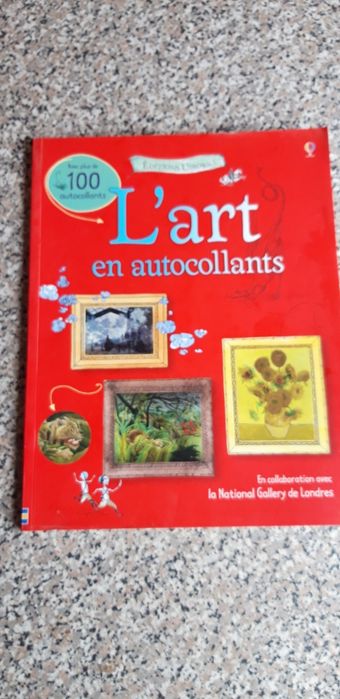 Caderneta L'Art en Autocollants Nova