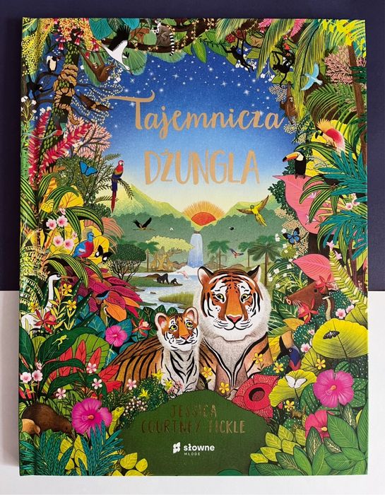Książka dla dzieci Tajemnicza Dżungla