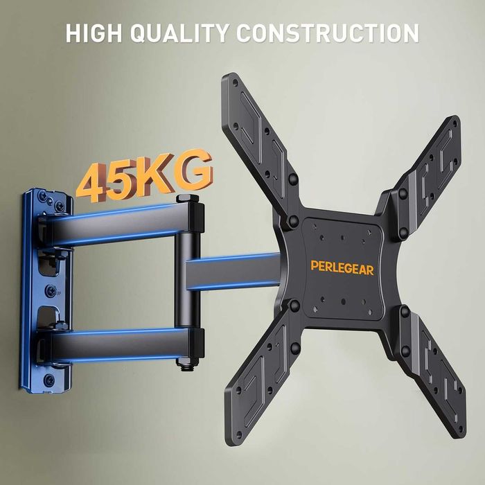 Uchwyt Ścienny do Telewizora, do 26-55 Cali, do 45KG, Perlegear spm59