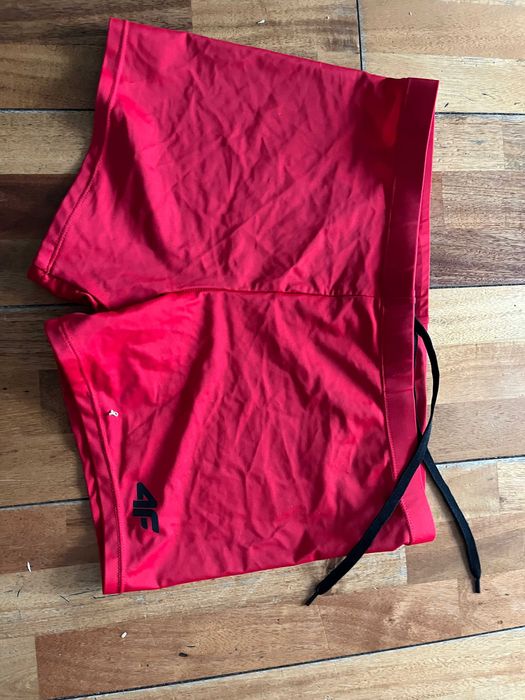 spodenki do pływania czerwone basen morze jezioro rozm L