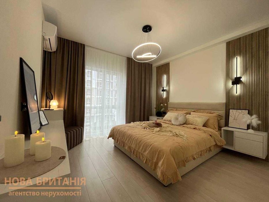 Оренда НОВОЇ максимально укомплектованої 2к квартири в ЖК Нова Англія