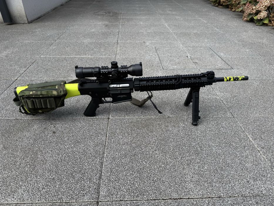 SR25 (GR25 - G&G) c/ upgrades - Airsoft