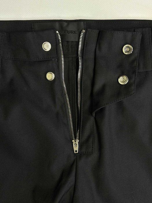 Rick Owens banana cut drkshdw клеш штаны черные кльош штани чорні M S