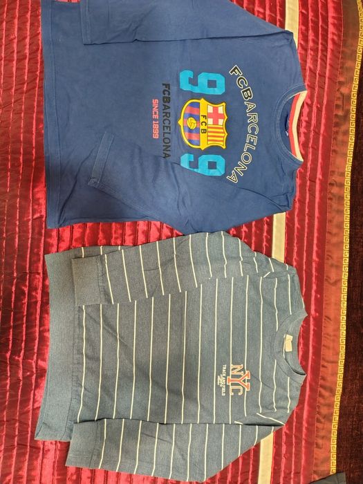 Bluzka chłopięca z długim rękawem rozm. 140