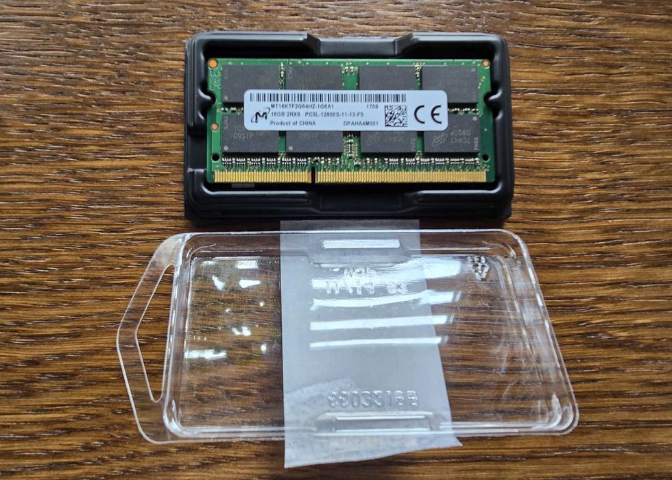 Micron 1 x 16 GB DDR3
