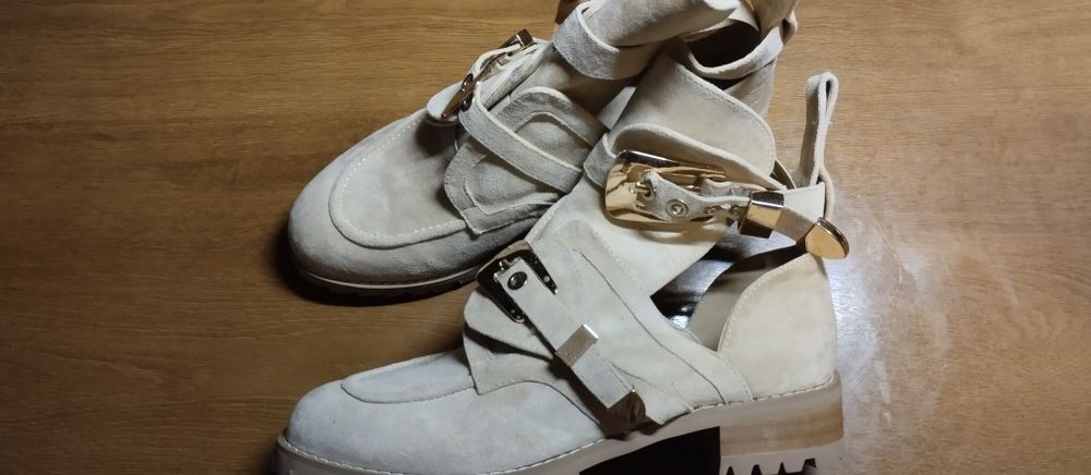 Śliczne nowe buty botki wiosna lato jesień nr 39