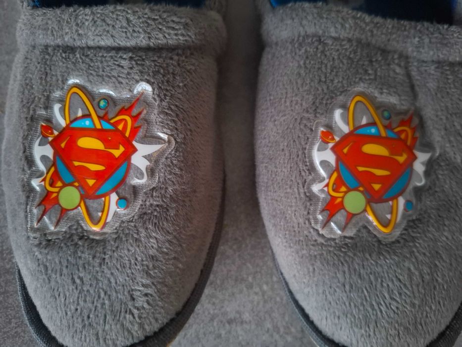 Cieplutkie kapcie Superman