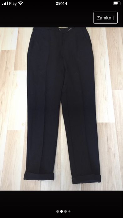 Eleganckie spodnie damskie Simple r. S