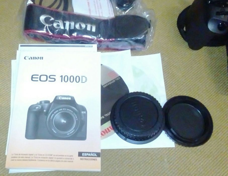 Canon eos 1000 D. Troco por compacta
