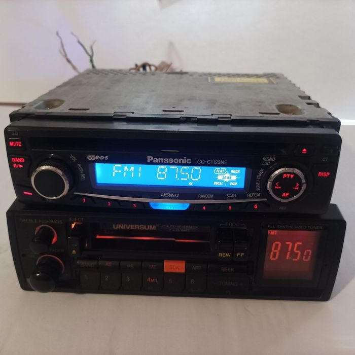 Автомагнітоли Panasonic,Universumз bluetooth