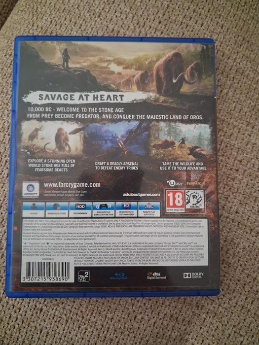 Far Cry Primal PS4 — Como Novo / Completo