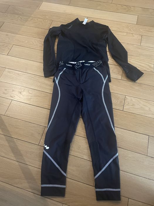 Komplet biezliny termoaktywnej, 8 lat, decathlon