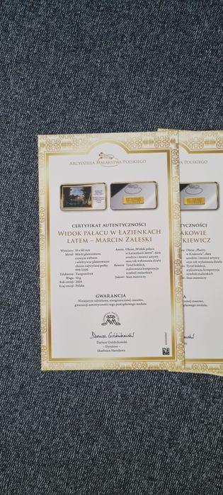 Arcydzieła Malarstwa Polskiego medale