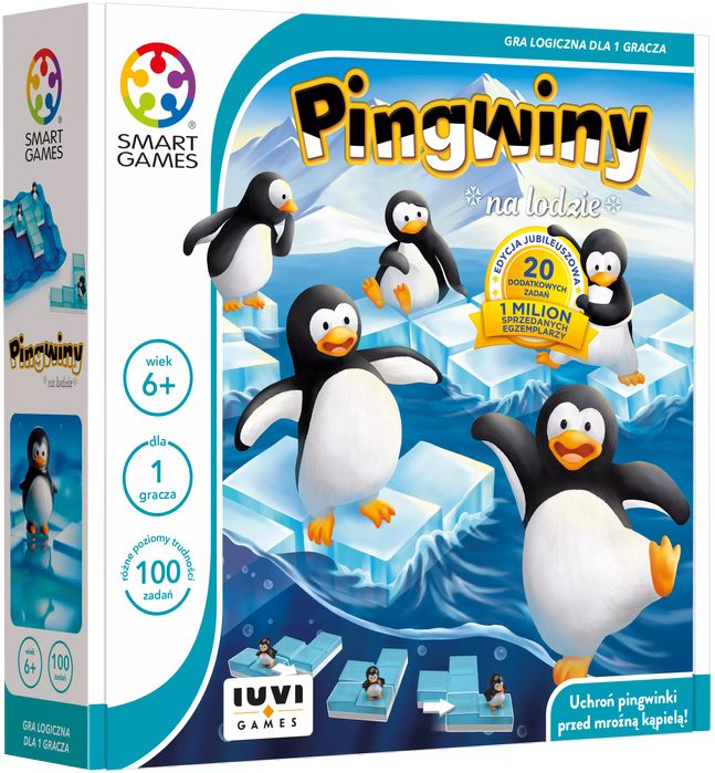 Smart Games. Pingwiny na lodzie. IUVI Games. Nowy Produkt