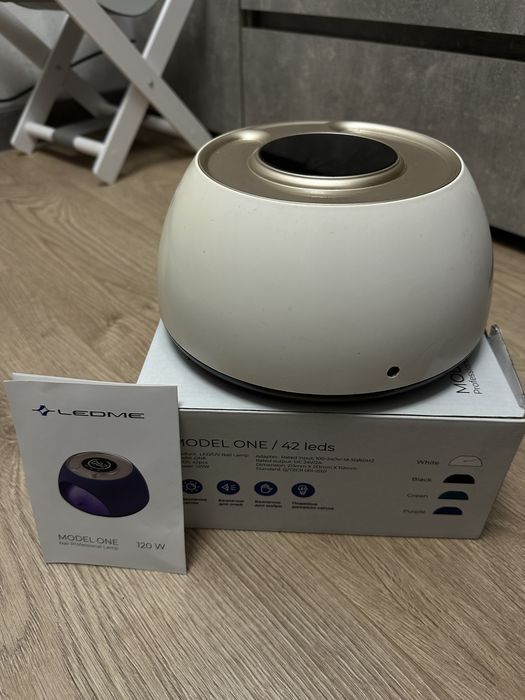 LED+UV лампа для маникюра LEDME ONE 120W WHITE