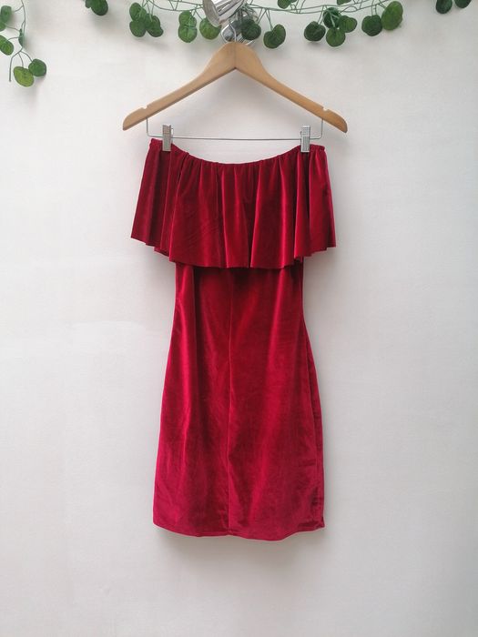 Vestido Vermelho Justo