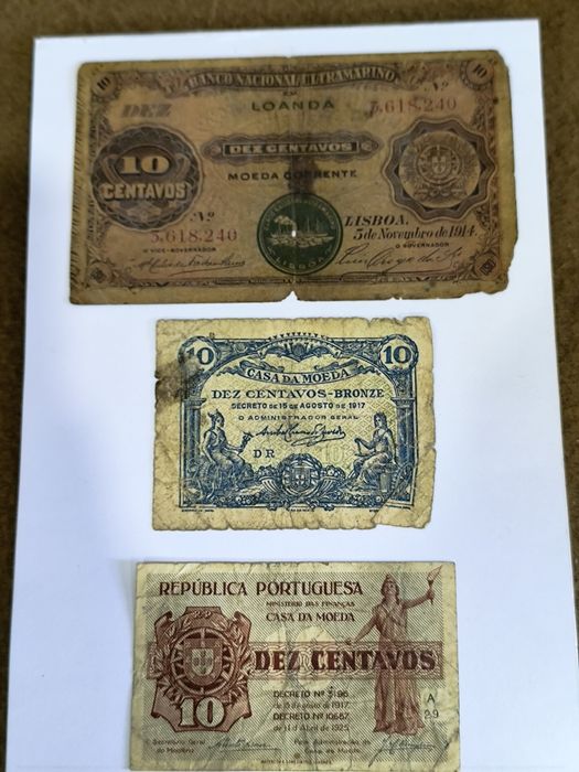Notas 10 centavos