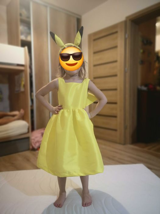 Stroj Pikachu dla dziewczynki 116