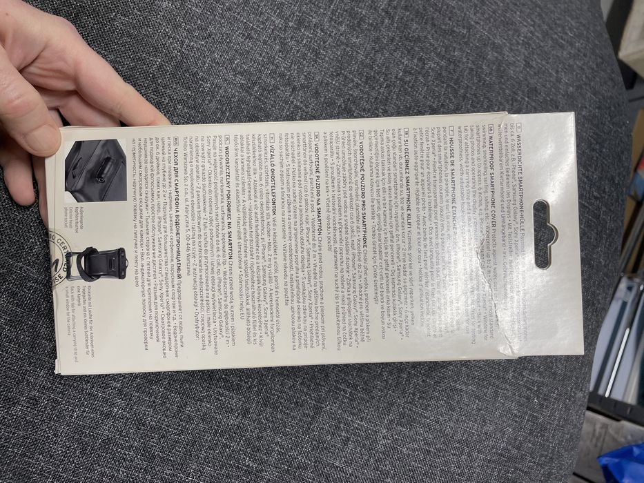 Wodoodporny pokrowiec na telefon Tchibo