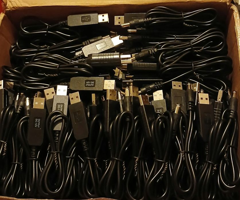 Кабель для роутера USB DC 12V WiFi без світла, перетворювач 5-12V